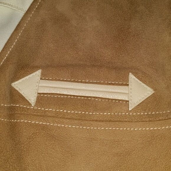 Union‎ made 70s leather and suede vest size 16 - Picture 4 of 10